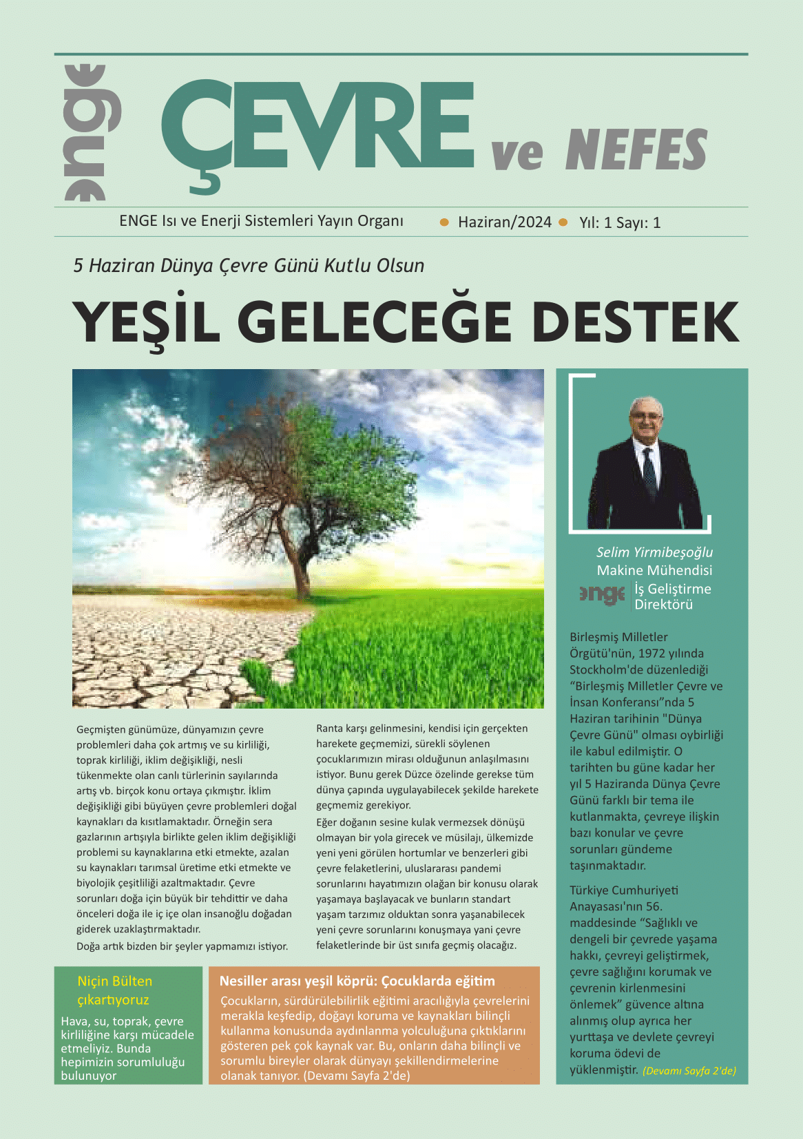 Enge Enerji E-Bülten Sayı:1
