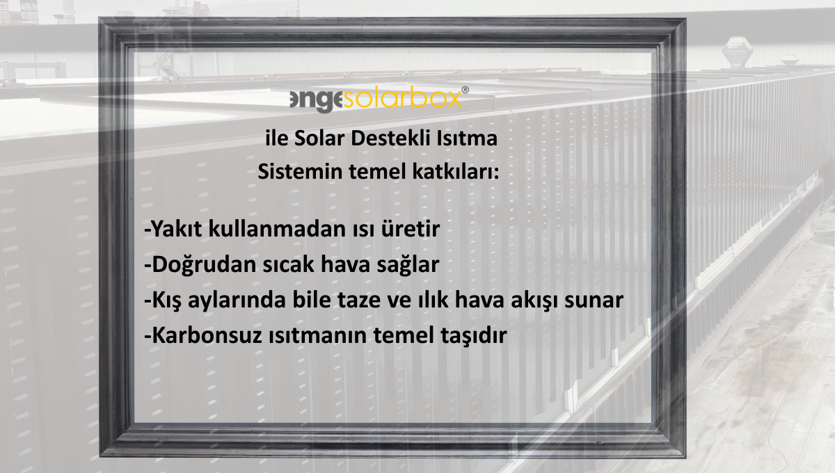 Karbonsuz Isıtma + Isı Geri Kazanımı + Havalandırma: Entegre Çözümler