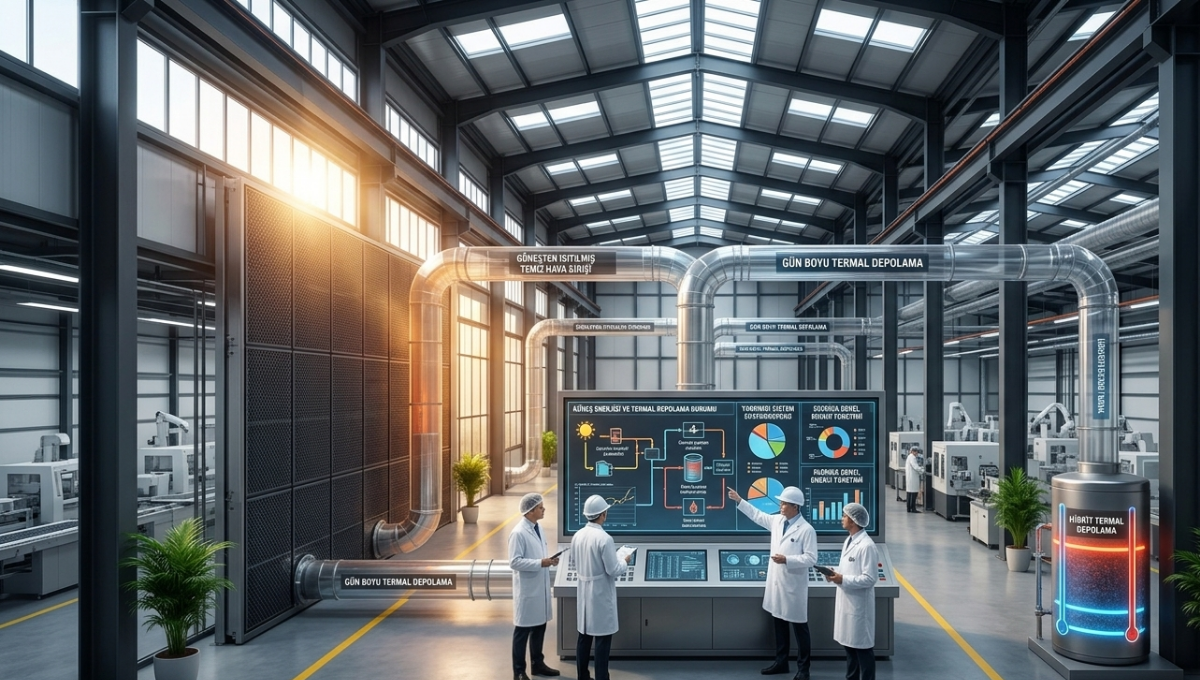 Fabrikalarda Doğal Enerji Kullanımı: Heatwall® ile Hibrit Sistem Tasarımı
