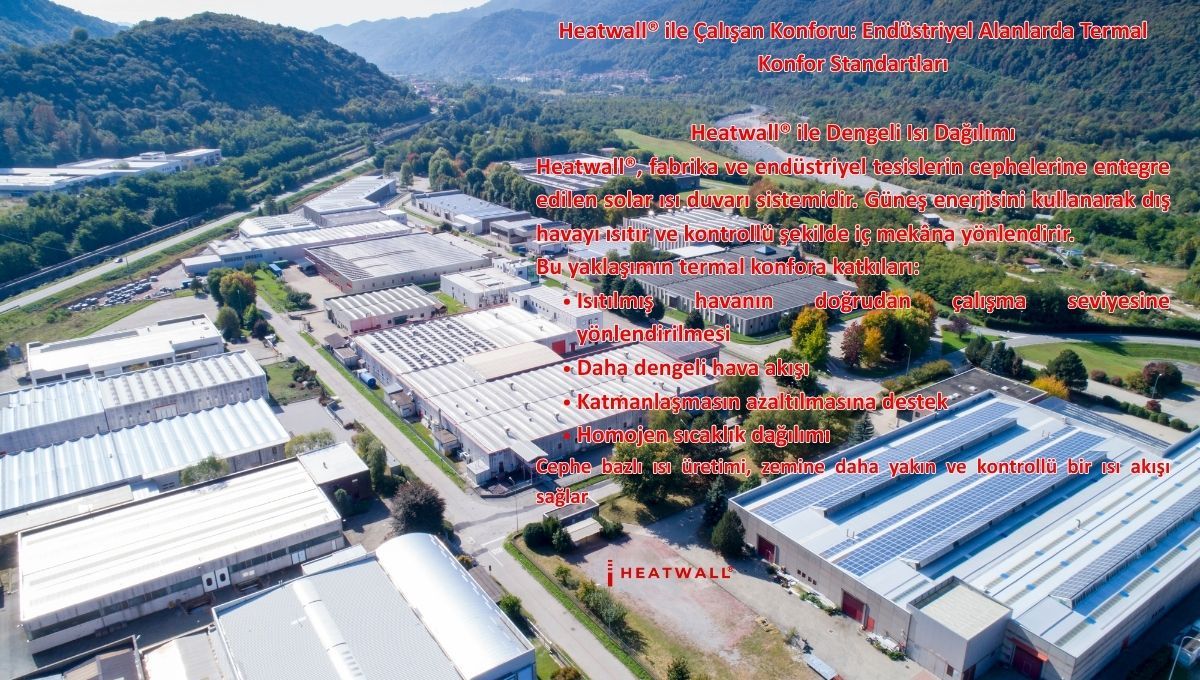 Heatwall® ile Çalışan Konforu: Endüstriyel Alanlarda Termal Konfor Standartları